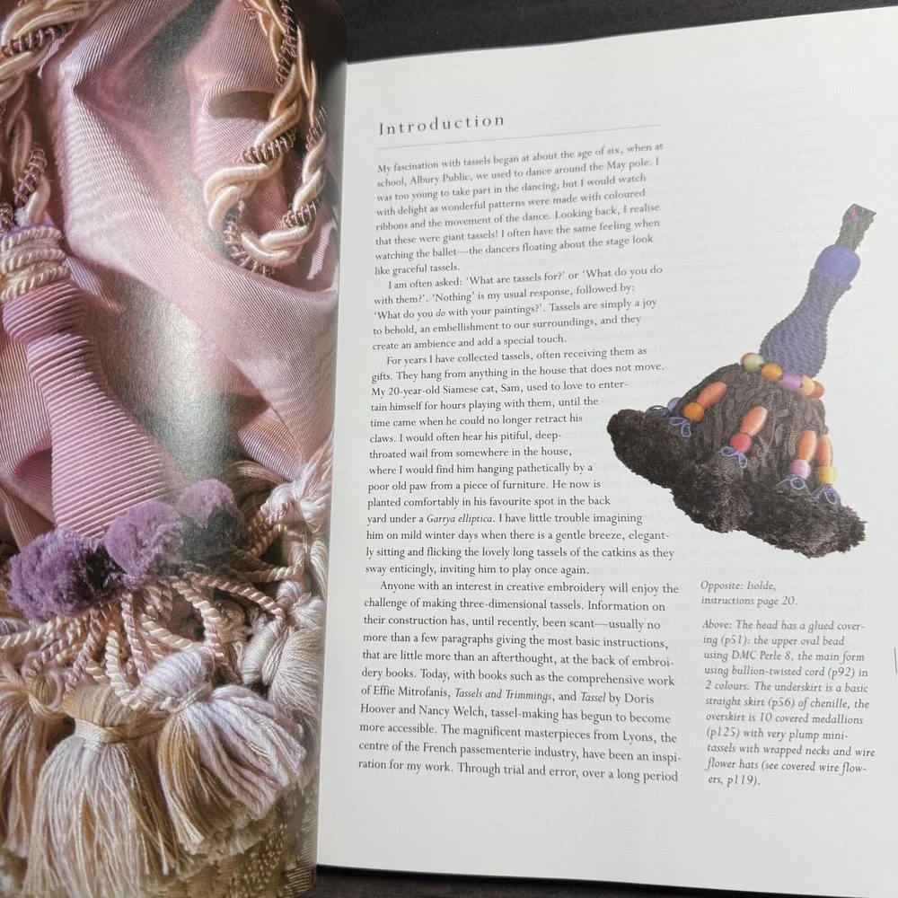 The Art‎ of Tassel Making Book Susan Dickens Craft DIY Home Decor Projects